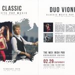 2月29日の土曜日はクラッシック音楽。DUO VIONET