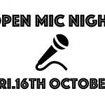 10月16日の金曜日は　　　　　OPEN MIC NIGHT 　素人名人会です。